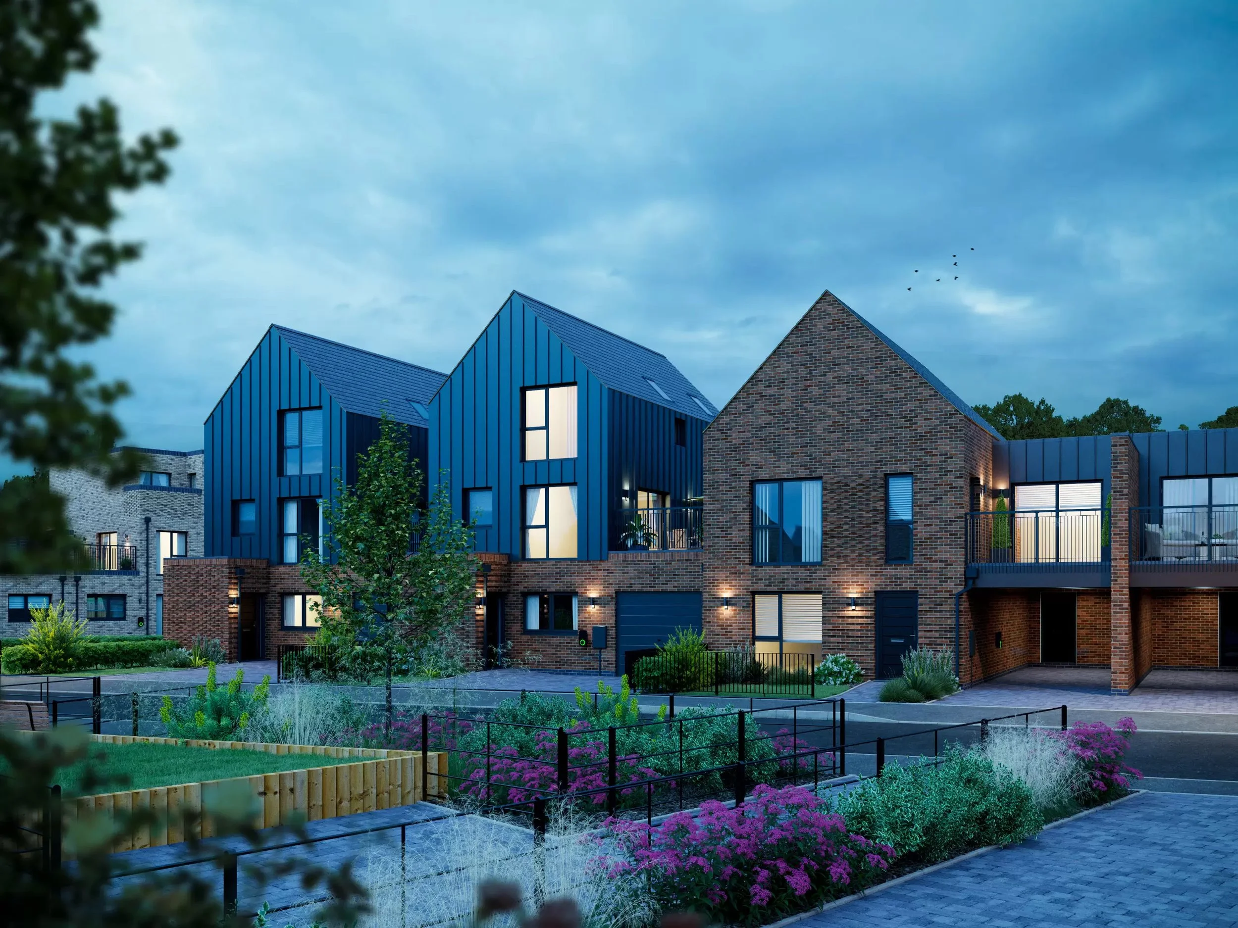 Modern residential homes